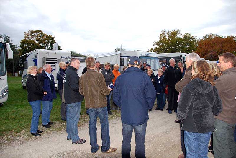 Begrüßung von Andreas