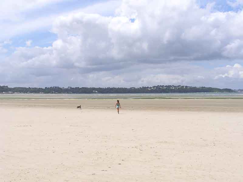 Strand bei St. Michel-en-greve