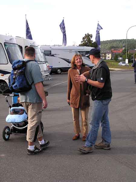 Andreas, Elke und Frederic