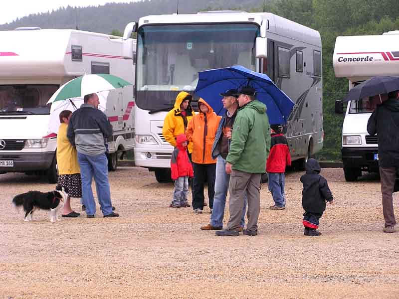 Wiedersehen im Regen