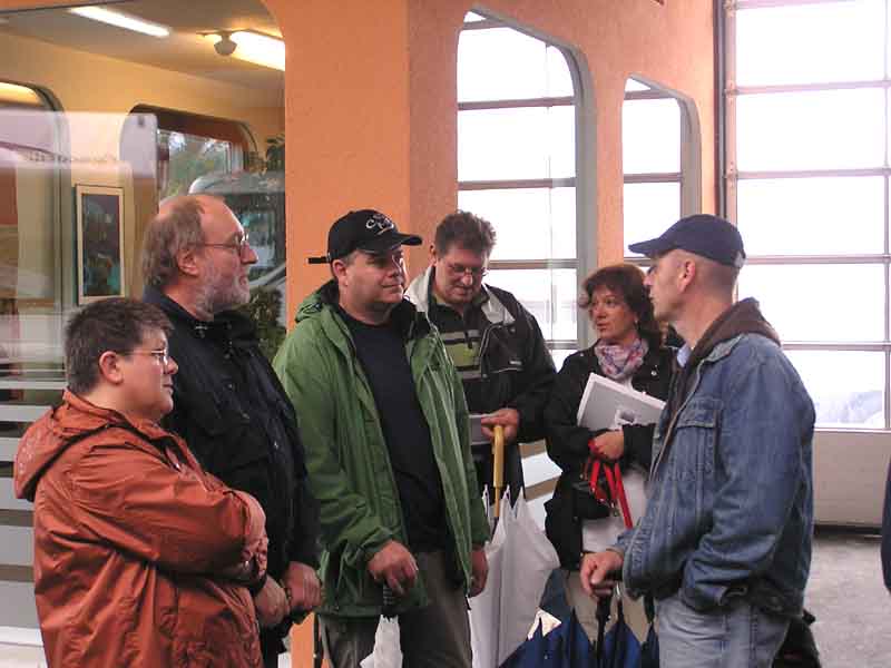 In der Ausstellungshalle