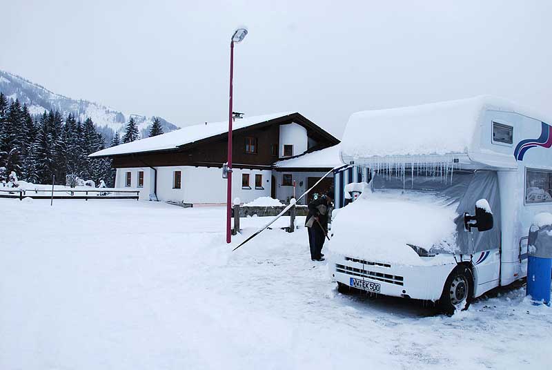 letzter Tag mit viel Schnee