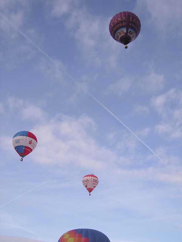 Ballonfestival in Tannheim