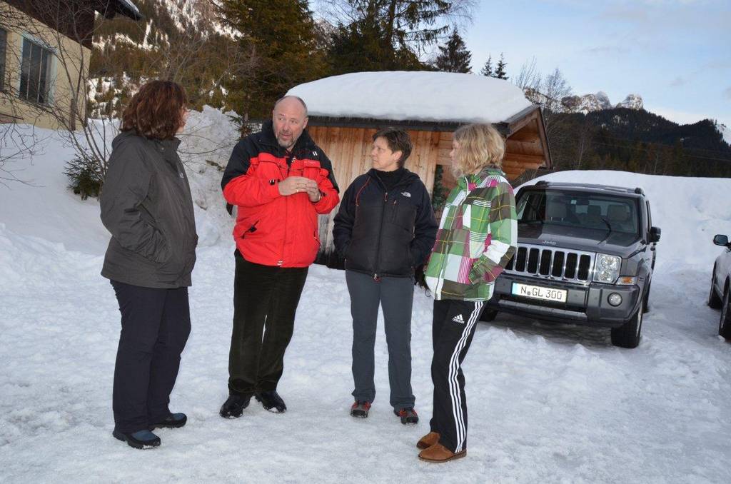 Neujahrsgrillen mit Sauerkraut