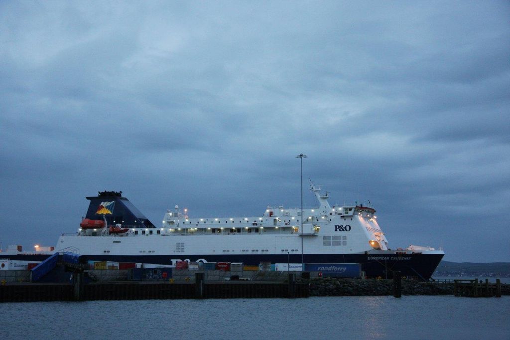 Mit P&O nach Irland