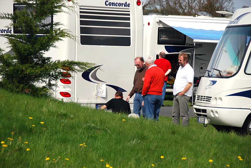 Werner, Werner, Erhard, Johannes und Axel