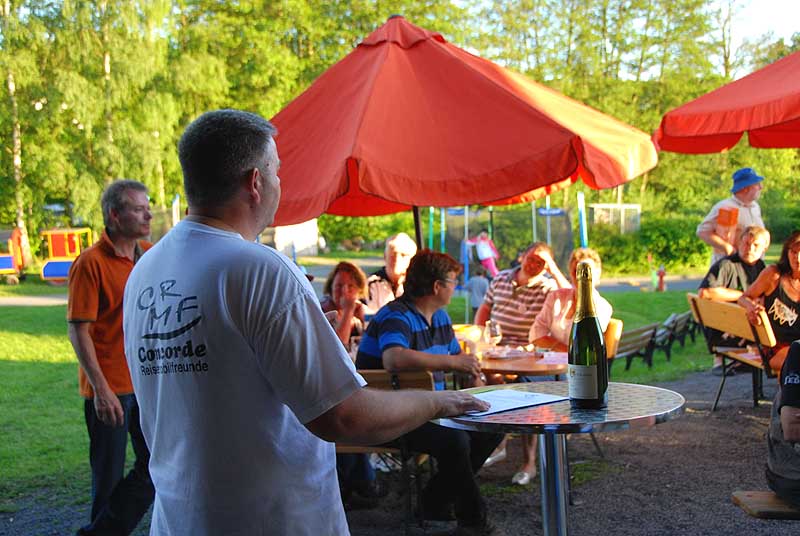 Bei der Siegerehrung