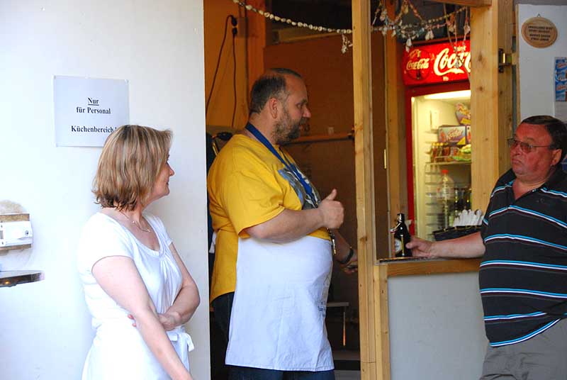 Der Chef kocht persönlich