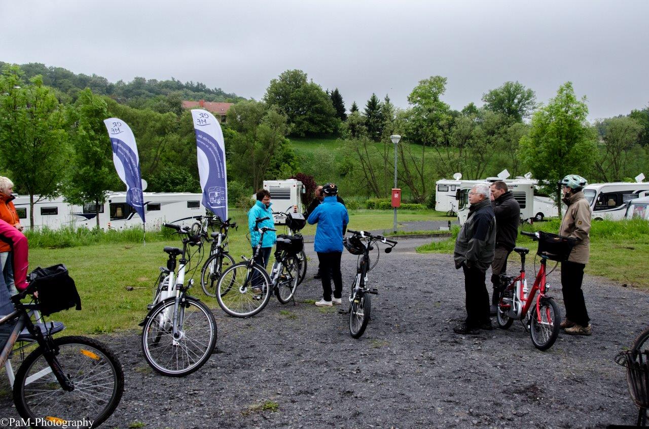 Start zur Radtour