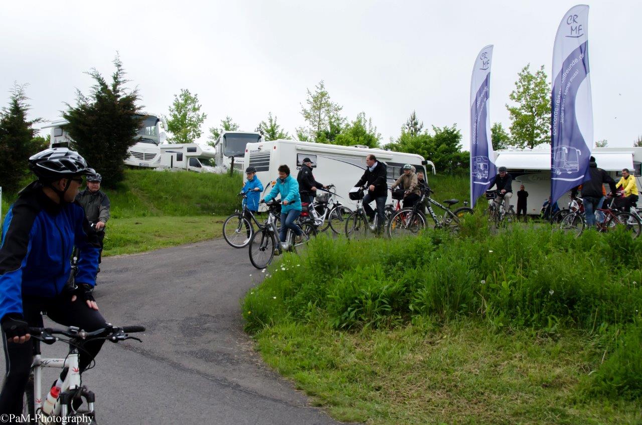 Start zur Radtour