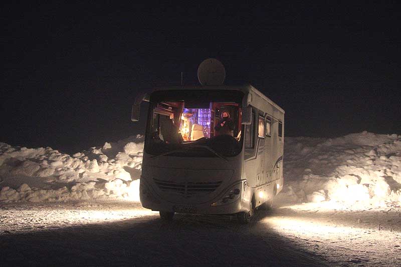 Unsere Seitlichen Scheinwerfer leisten ganze Arbeit