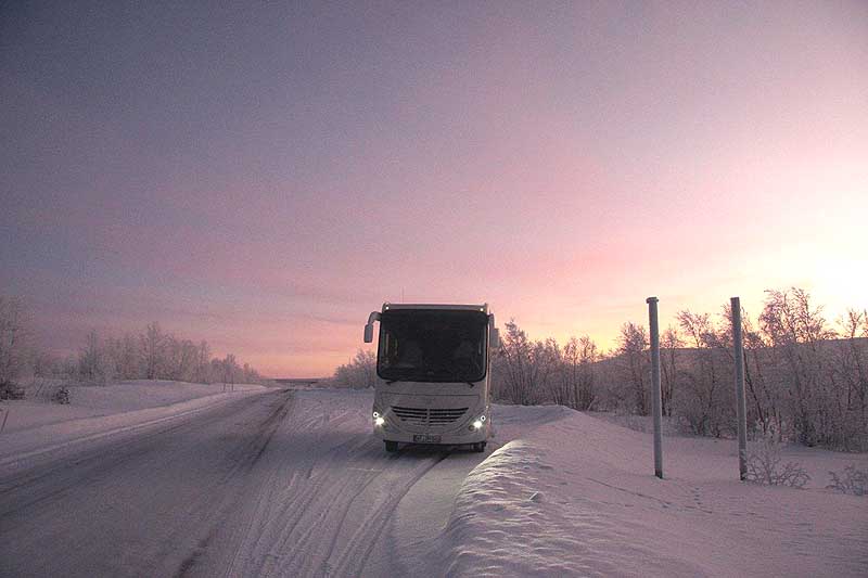Farbspiele im Winter