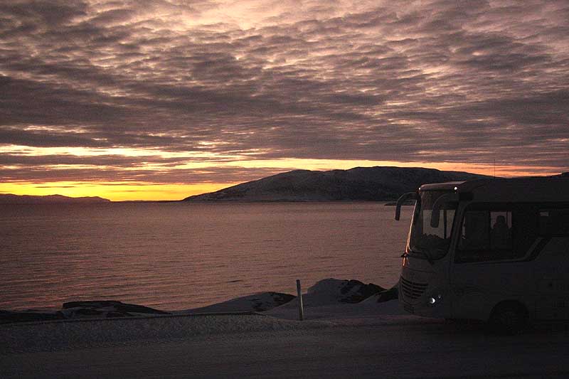 Die meisten Fjorde sind eisfrei