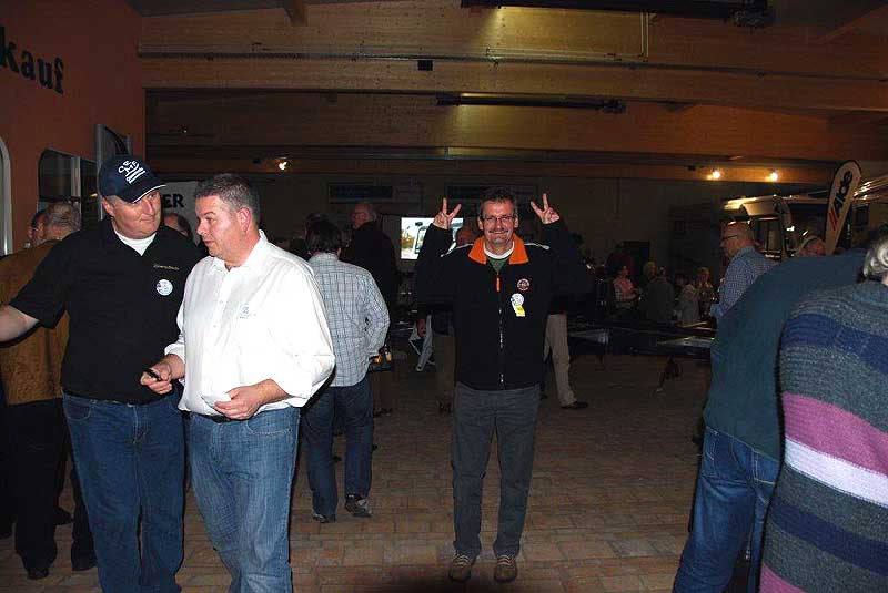 Gute Stimmung am Freitag Abend