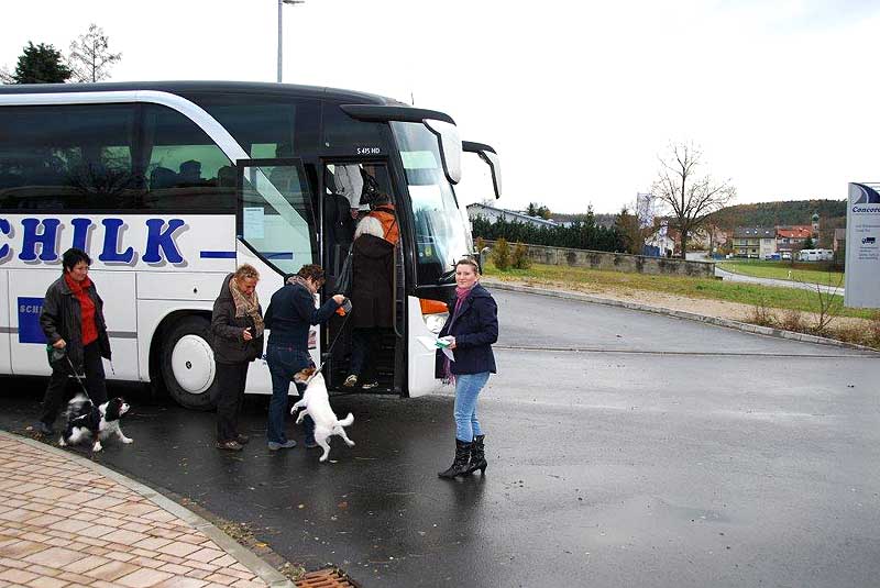 Abfahrt nach Bamberg