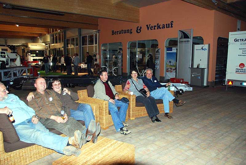 In der Mittagspause