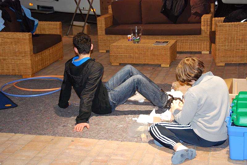 Bastelecke für die Kids