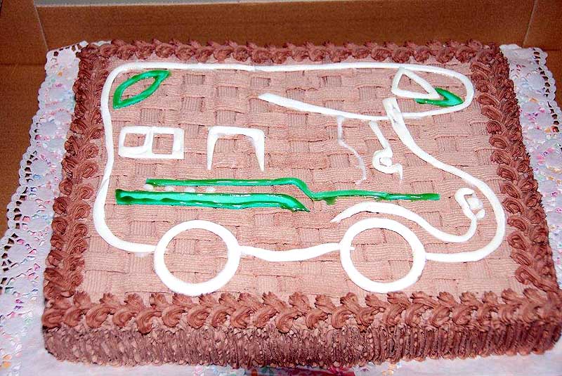Reisemobil-Torte